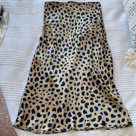 Réalisation Par leopard midi skirt - Picture 4 of 4